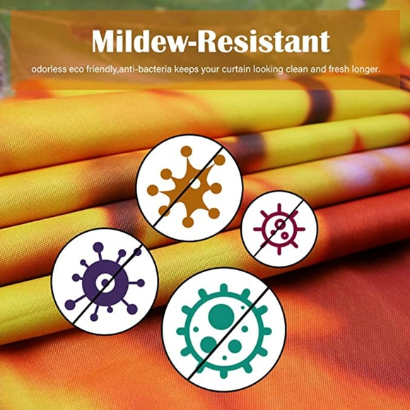 Afro Black Women Watercolor  Shower Curtain - Picture 6 of 7